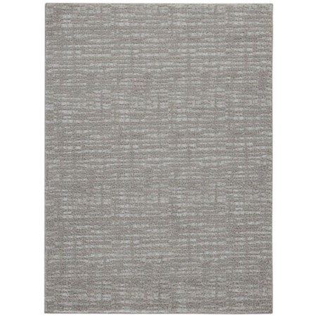 Norris Taupe/White Large Rug